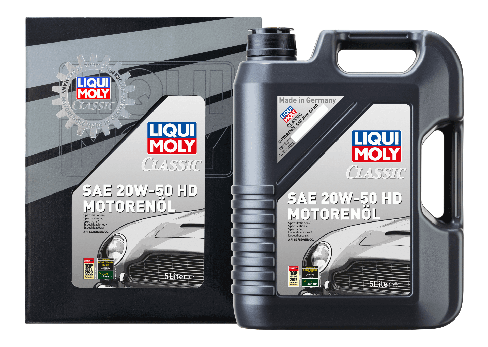 Liqui Moly Klasik Otomobil Motor Yağı 20W50 HD 5 Litre | LQM-1129