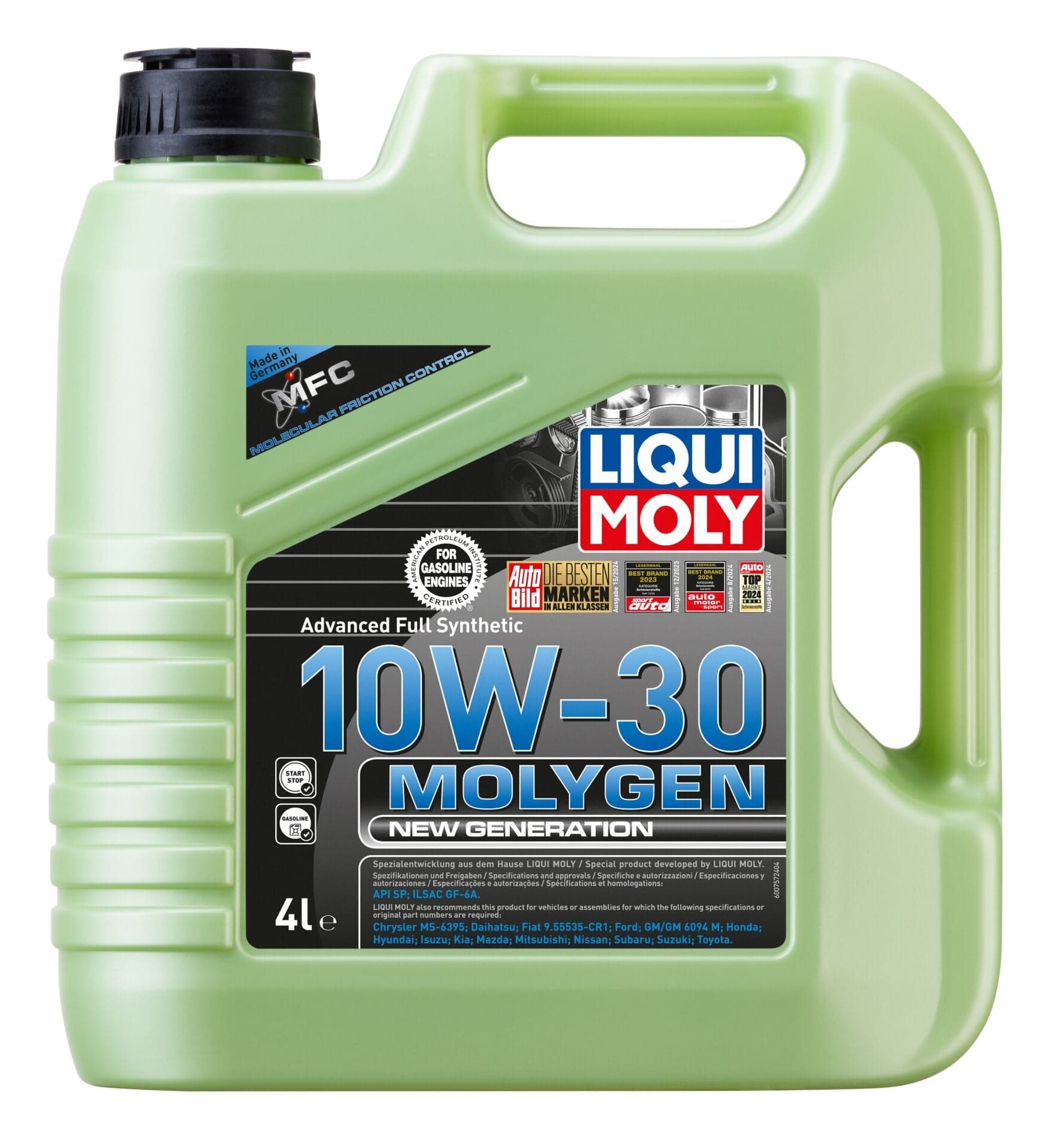 Liqui Moly Molygen New Generation 10W30 4 Litre | LQM-20797