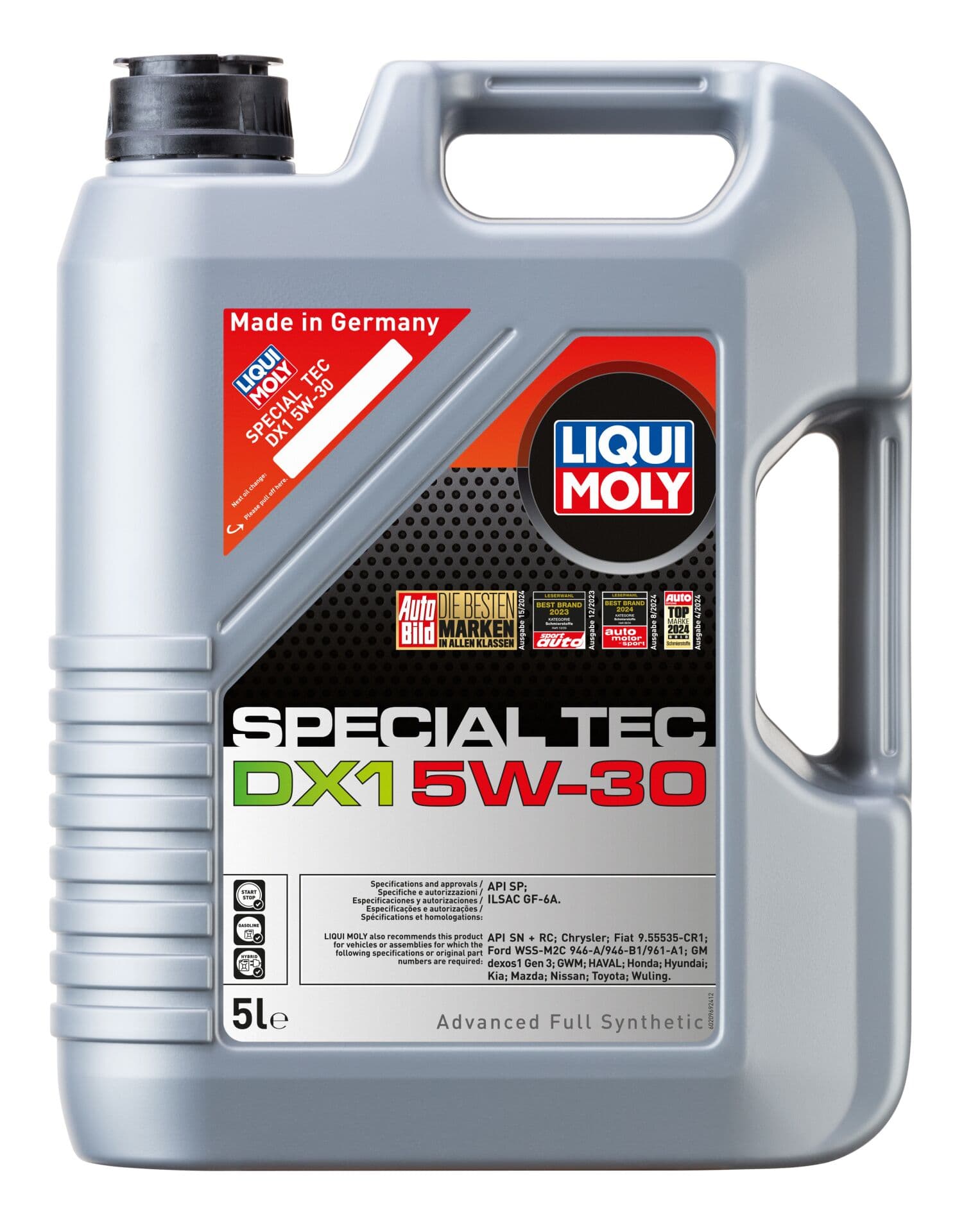 Liqui Moly Special Tec DX1 5W30 Motor Yağı 5 Litre | LQM-20969