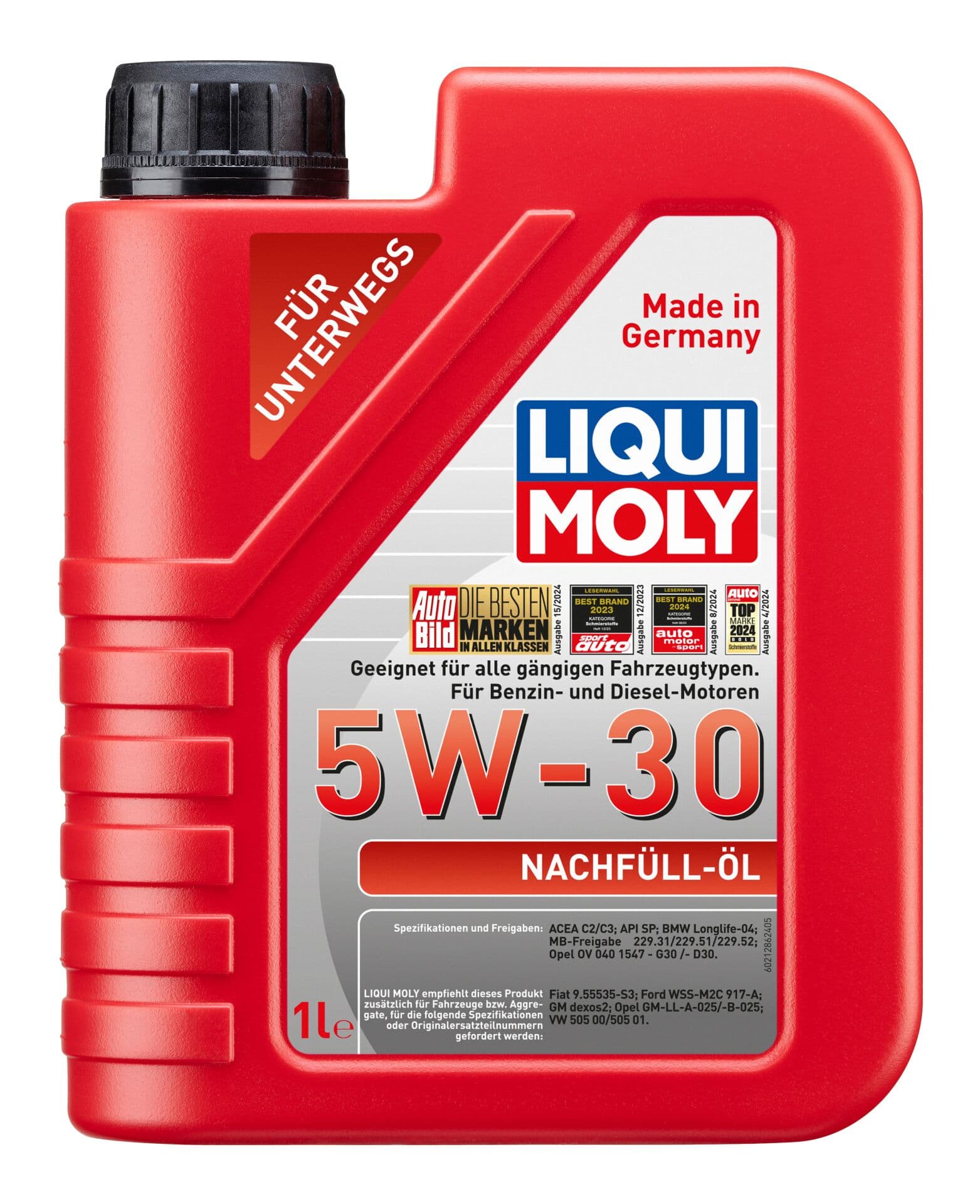Liqui Moly Top-Up Oil 5W30 | Dolum Yağı 1 Litre | LQM-21286