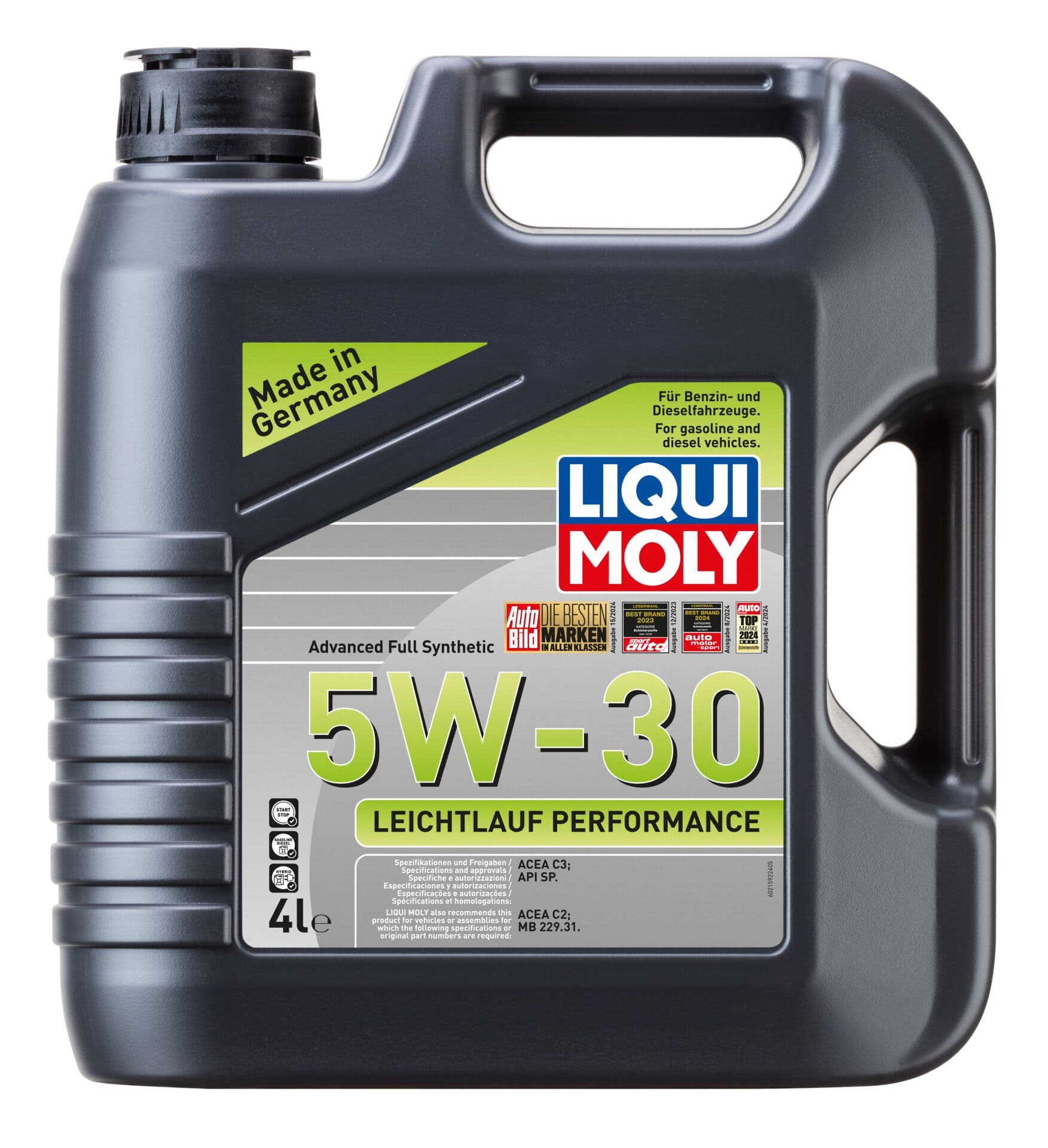 Liqui Moly Leichtlauf Performance 5W30 4 Litre | LQM-21592