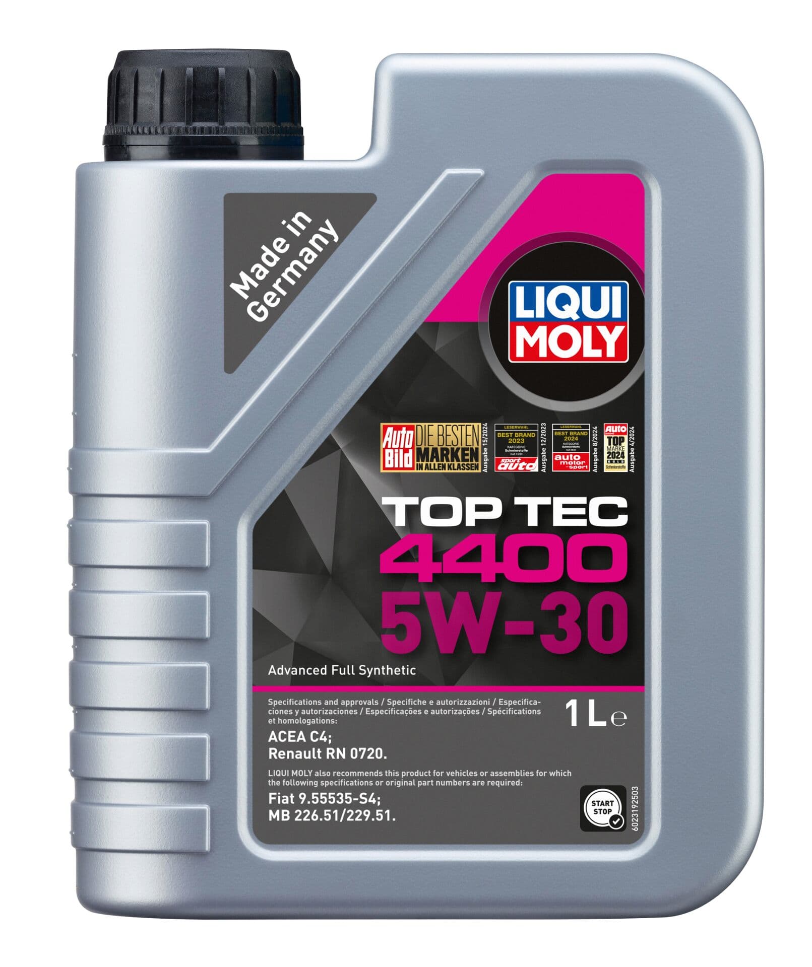 Liqui Moly TopTec 4400 5W30 Motor Yağı 1 Litre | LQM-2319