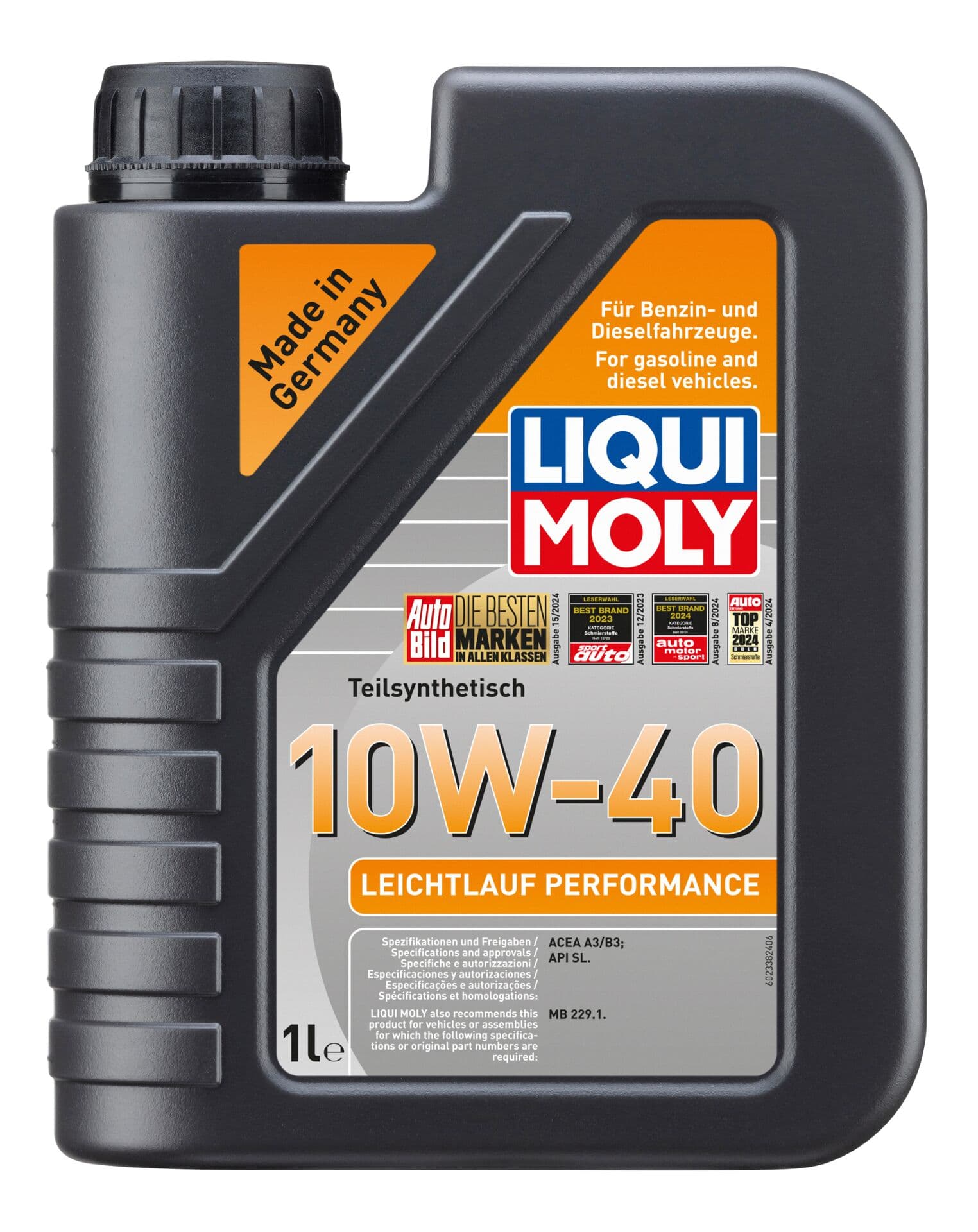 Liqui Moly Performance Motor Yağı 10W40 1 Litre | LQM-2338