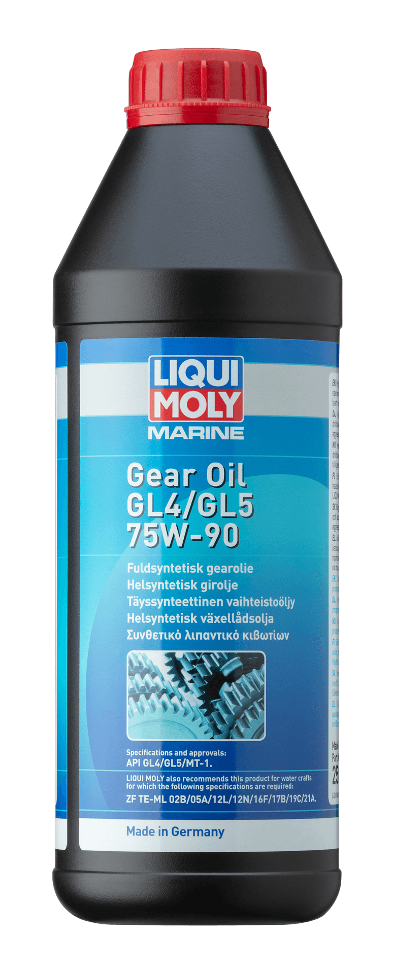Liqui Moly Marine Tam Sentetik Şanzıman Yağı GL4/GL5 75W-90 (1 Litre) | LQM-25071