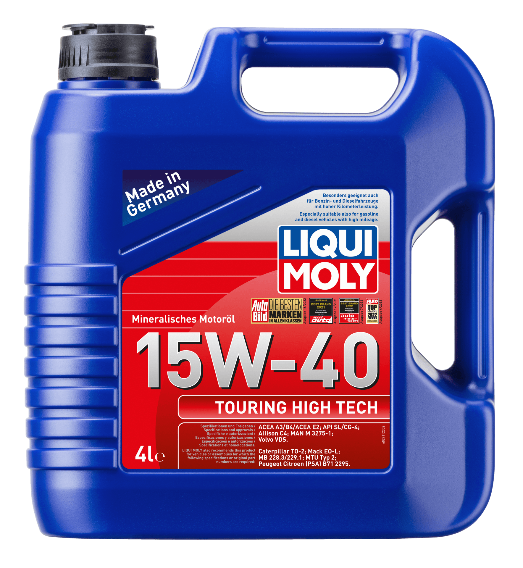 Liqui Moly Touring High Tech 15W-40 ( 4 Litre ) | LQM-2911