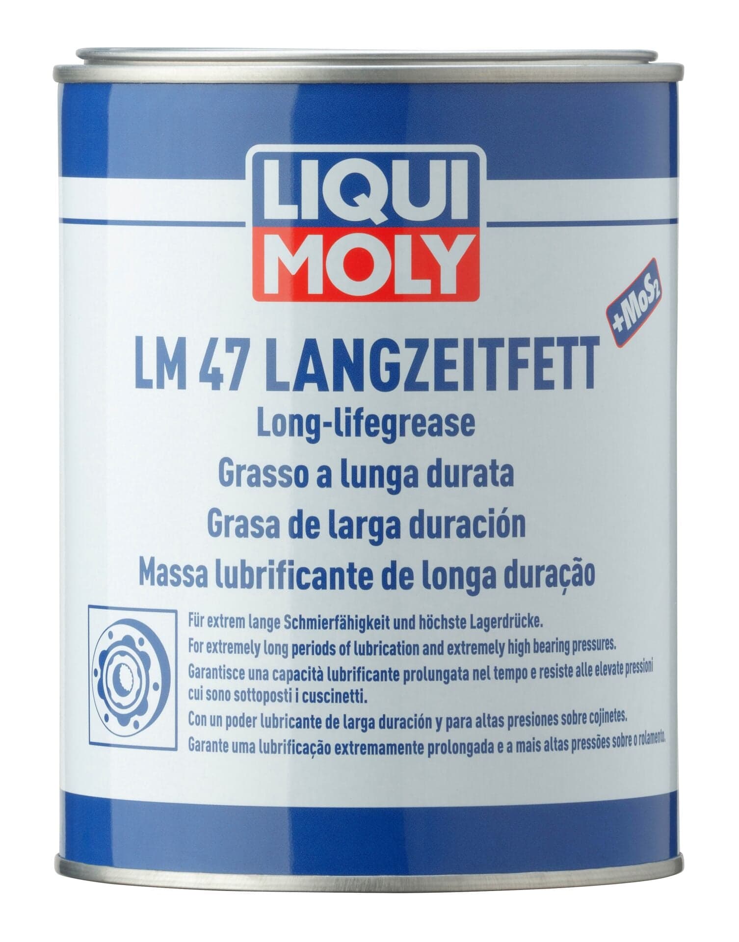 Liqui Moly LM 47 Uzun Ömürlü - MoS2 Katkılı Gres | LQM-3530