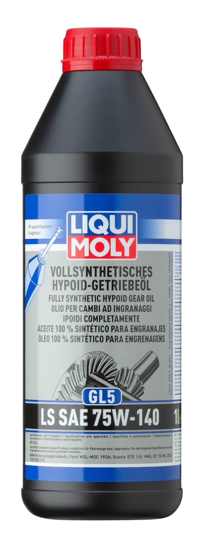 Liqui Moly GL5 75W140 Dişli Şanzıman Yağı 1 Litre | LQM-4421