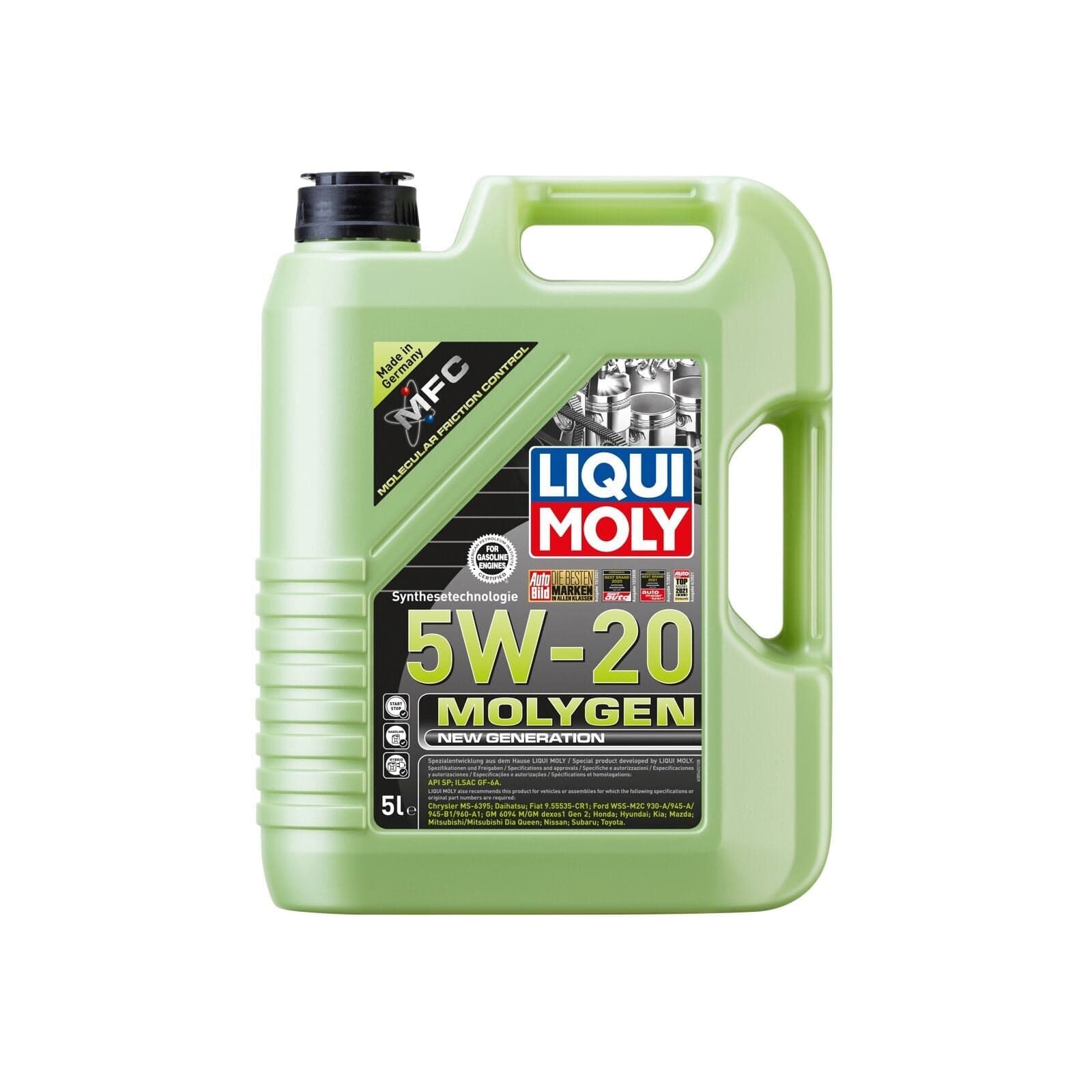 Liqui Moly Molygen New Generation 5W20 5 Litre | LQM-8540