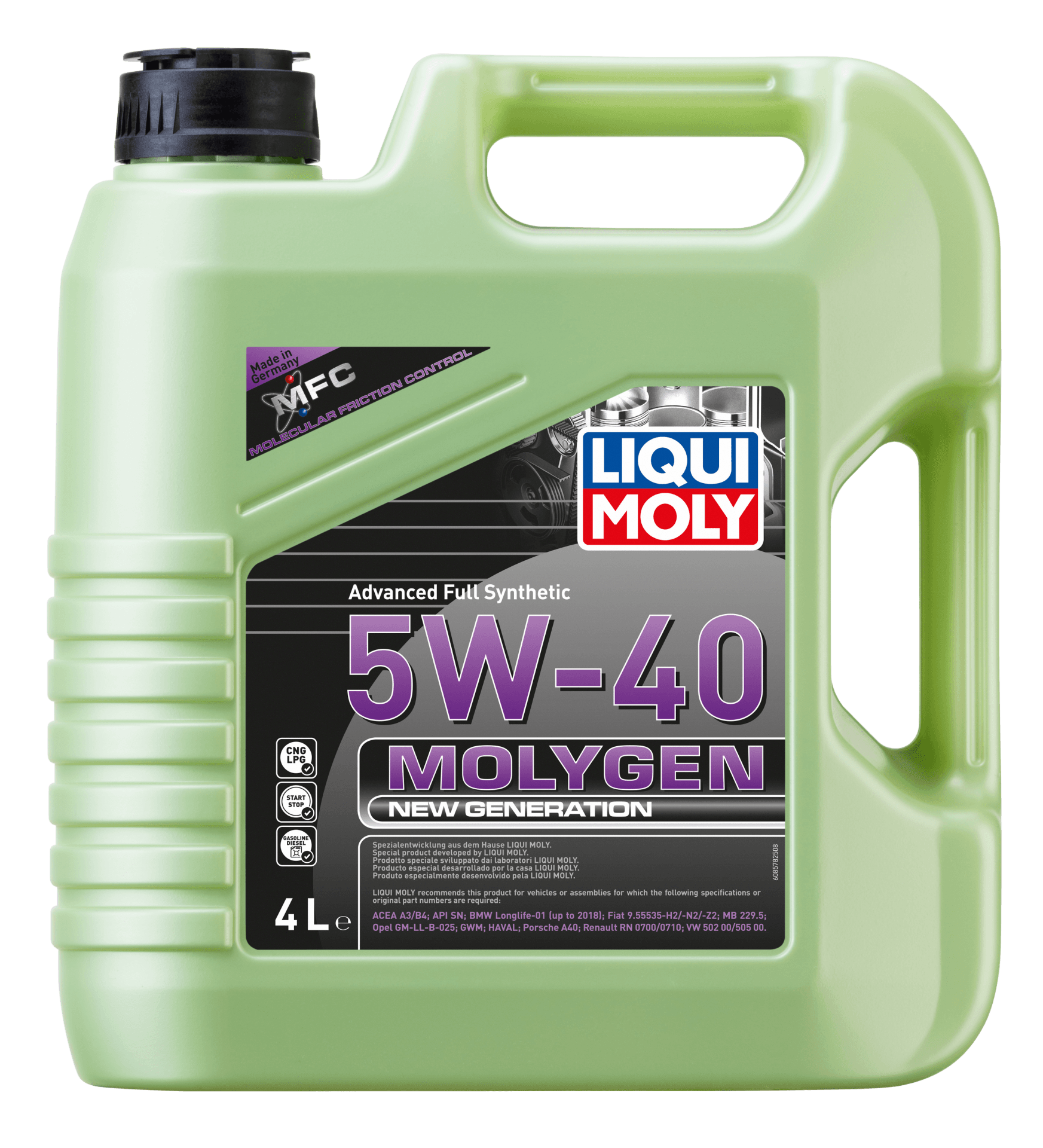 Liqui Moly Molygen New Generation 5W-40 ( 4 Litre ) | LQM-8578