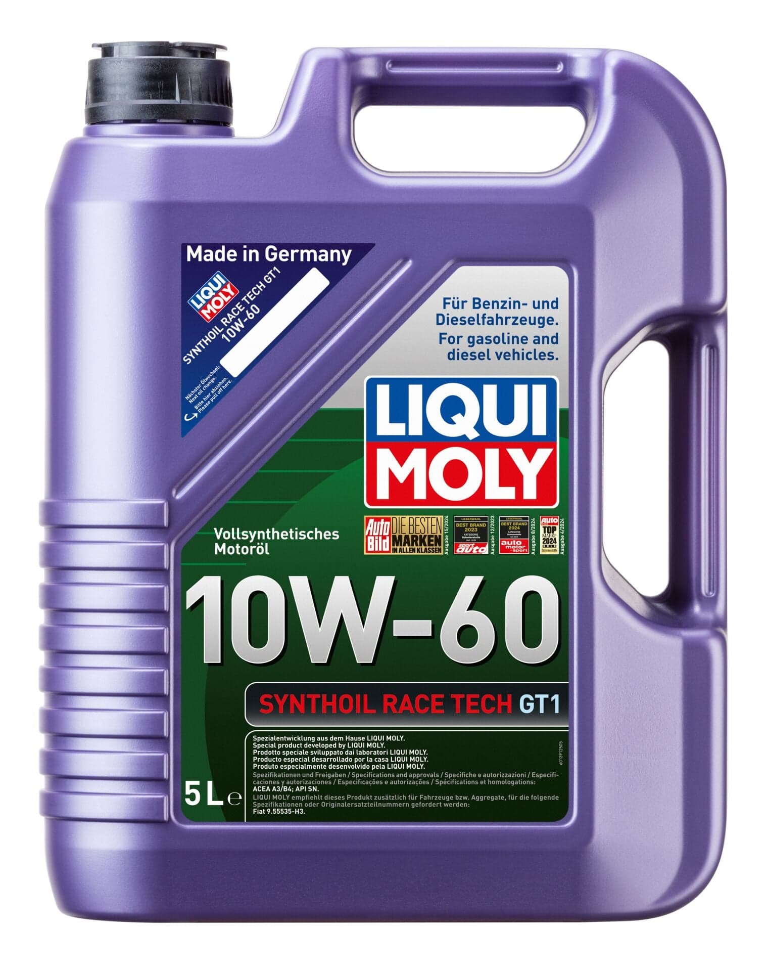 Liqui Moly Synthoil Race Tech GT1 10W60 5 Litre | LQM-8909