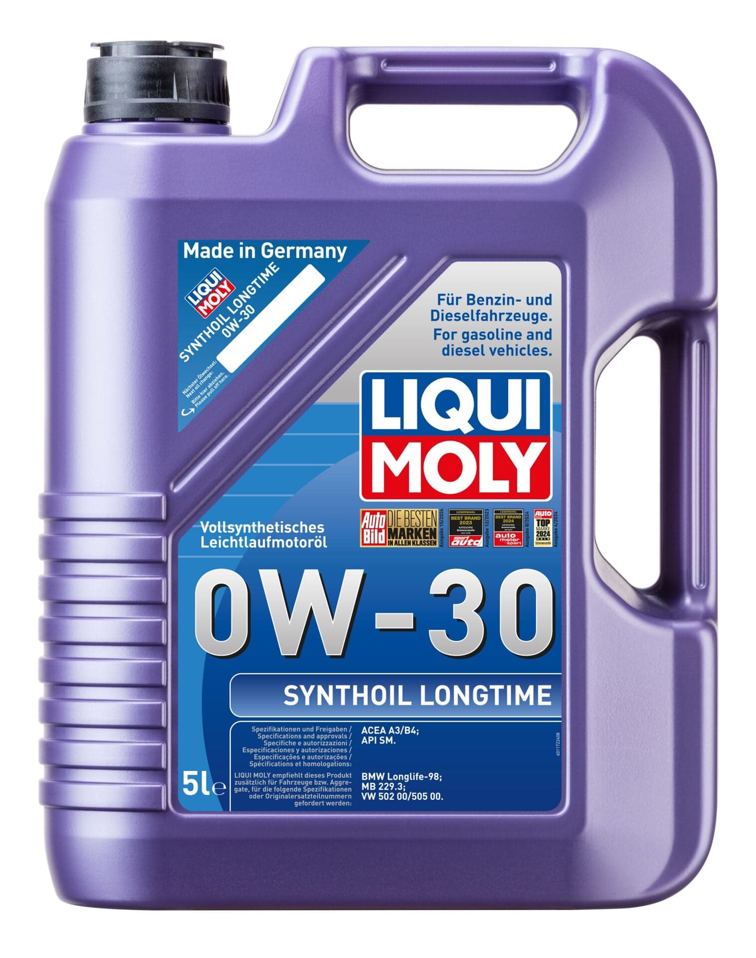Liqui Moly 0W30 Sentetik Motor Yağı 5 Litre | LQM-8977