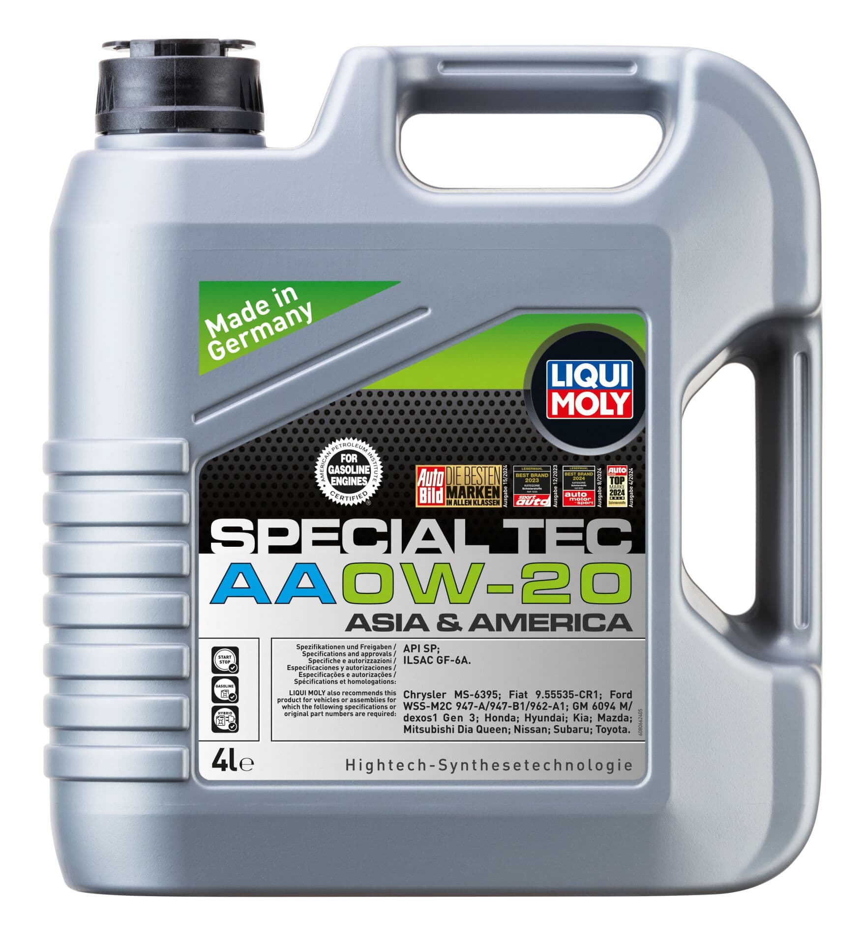 Liqui Moly Special Tec AA 0W20 Motor Yağı 4 Litre | LQM-9705