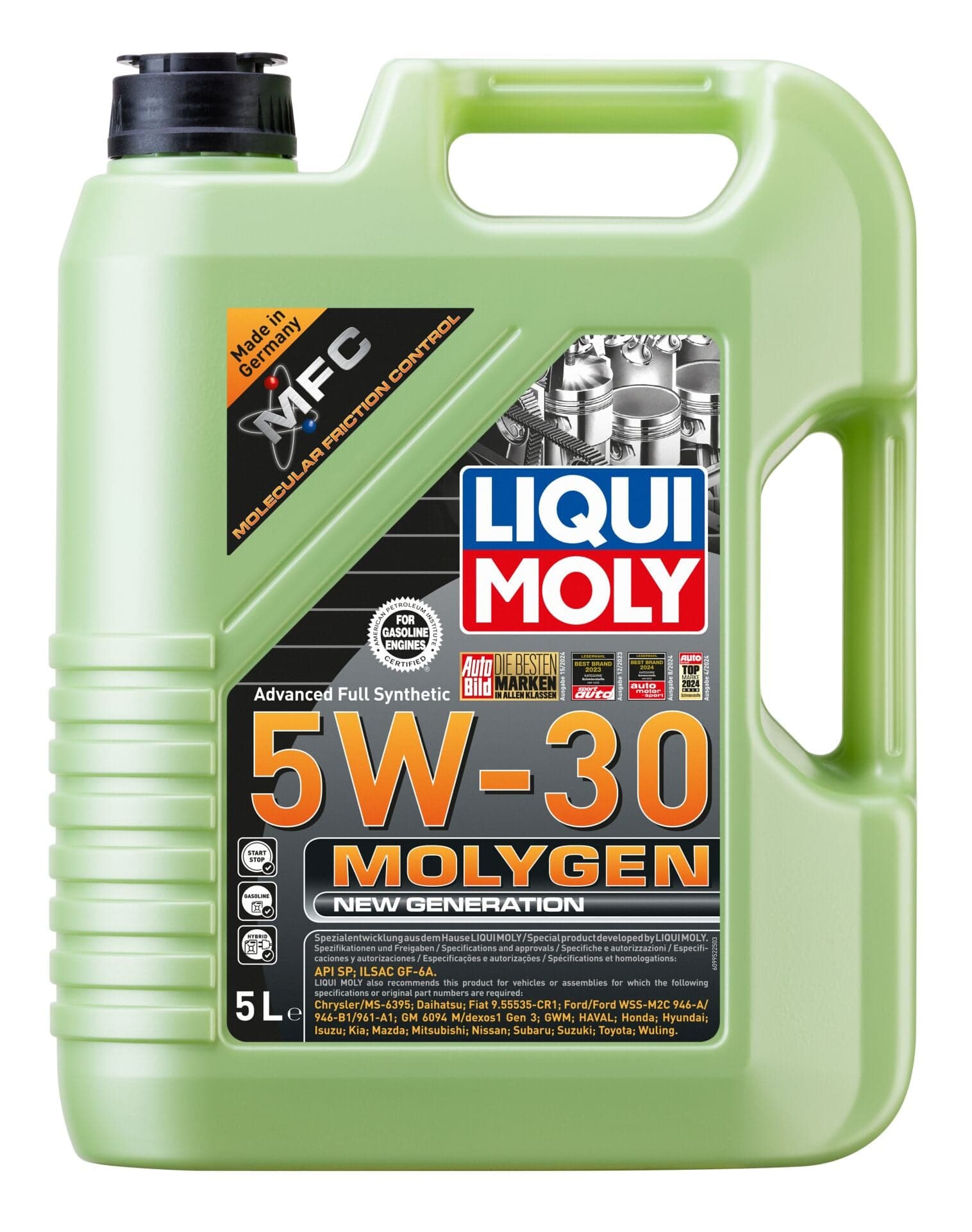 Liqui Moly Molygen New Generation 5W30 5 Litre | LQM-9952
