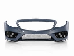 Mercedes C Serisi W205 AMG Ön Tampon Komple Dolu 2014-2018 | WENDER M A2058801840S1