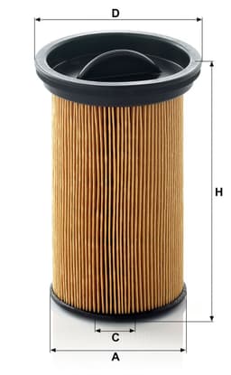 BMW 3 Serisi E46 320 d (Turbodiesel) M47 Yakıt Filtresi | MANN PU 742