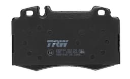 Mercedes S Serisi W220 S 400 CDI OM628 Ön Fren Balatası | TRW GDB1543