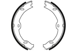 Mercedes E Serisi W211 E 270 CDI OM647 Arka Fren Balatası (Pabuç) | TRW GS8721