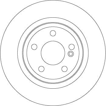 Mercedes GLA Serisi X156 GLA 180 CDI, GLA 180d OM607 Arka Fren Diski | TRW DF6634