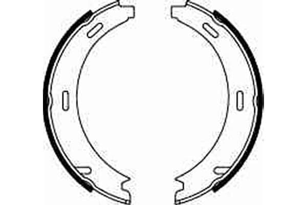 Mercedes W210 E 420 M119 Arka Fren Balatası (Pabuç) | TRW GS8208