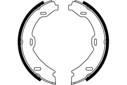 Mercedes S Serisi W220 S 400 CDI OM628 Arka Fren Balatası (Pabuç) | TRW GS8482