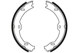 Mercedes S Serisi W221 S 400 HYBRID M272 Arka Fren Balatası (Pabuç) | TRW GS8721