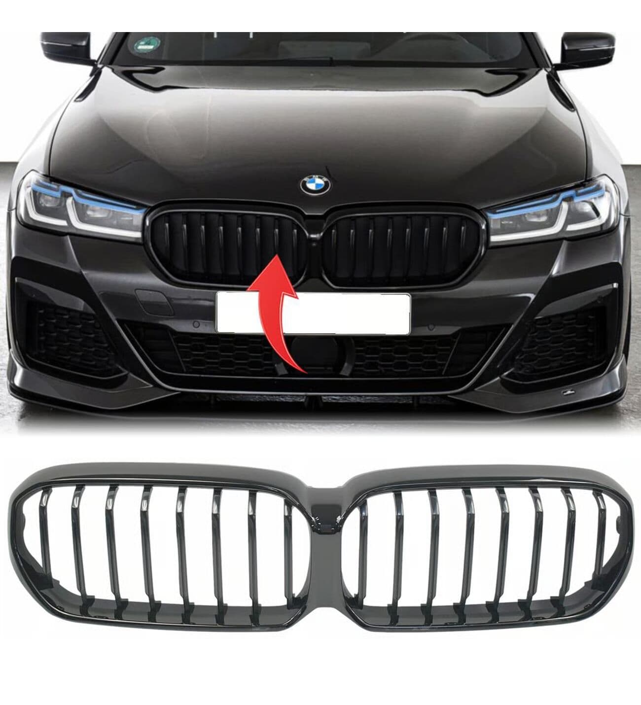 BMW 5 Serisi G30 Panjur Lcı Piano Siyah M 2021 | ITHAL 51129852168