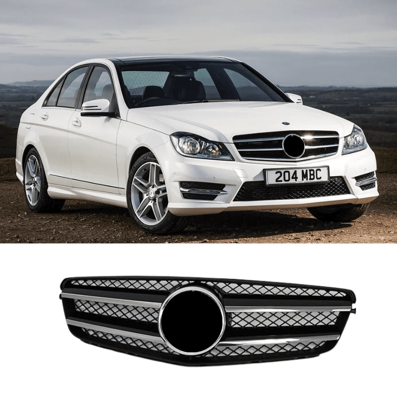 Mercedes C Serisi W204 Ön Panjur AMG Siyah | ITHAL A2048800023-B