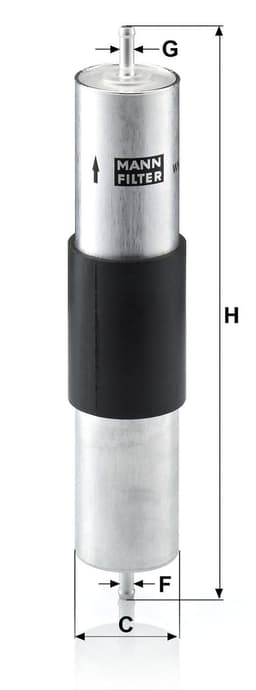 BMW 7 Serisi E38 750i M73 Yakıt Filtresi | MANN WK 516/1