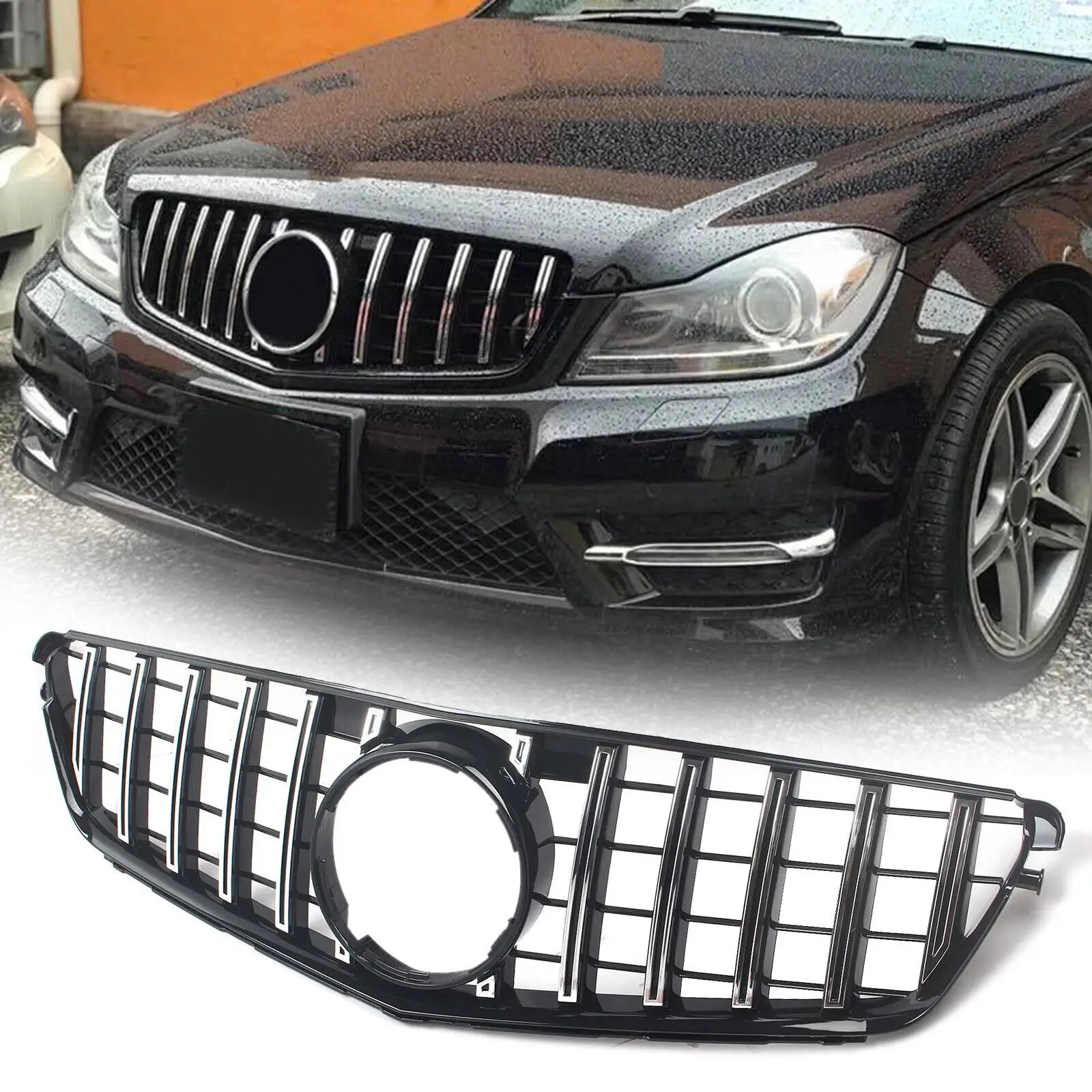 Mercedes W204 2007- 2014 Gtr Krom Panjur