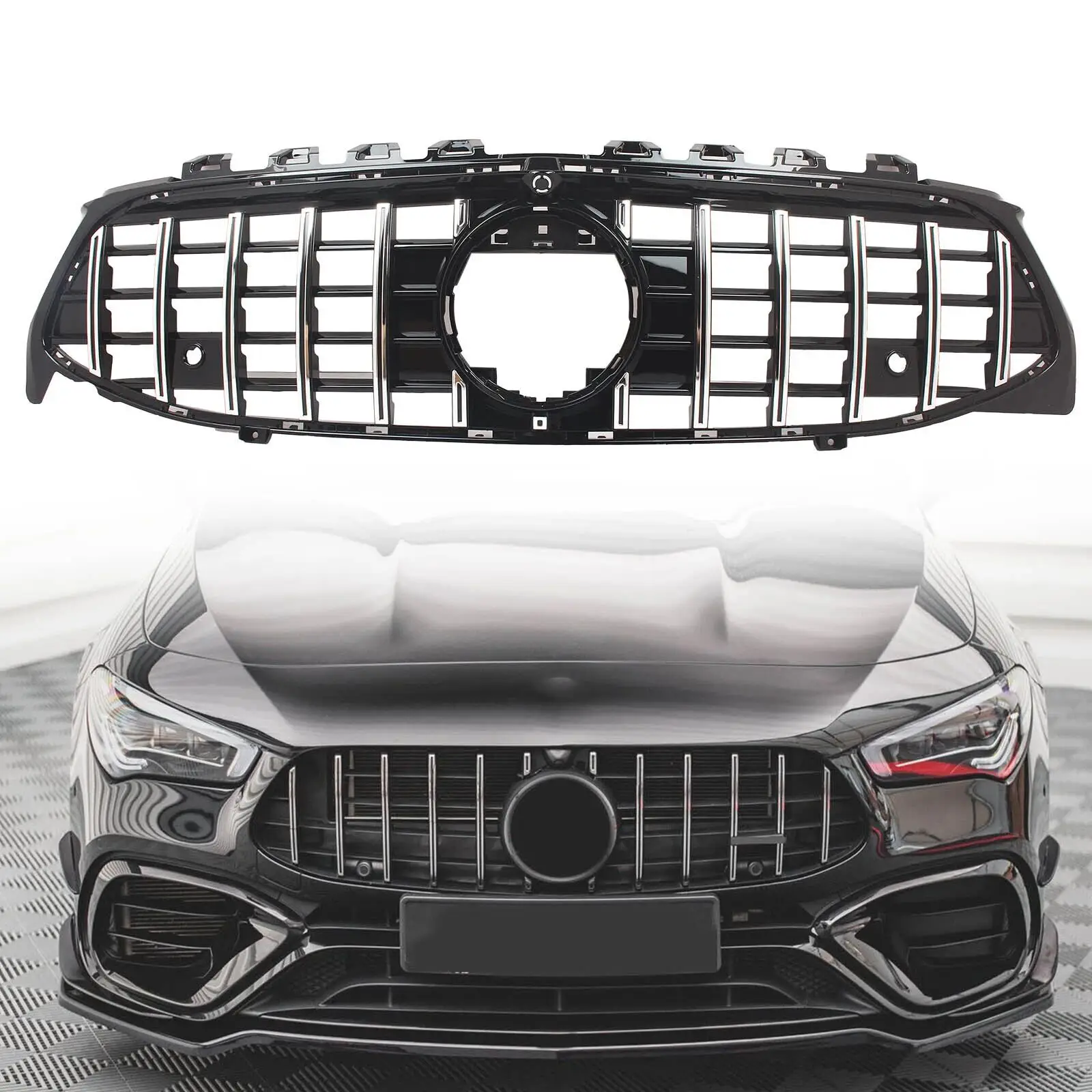 Mercedes CLA Serisi W118 Ön Panjur Gtr Krom 2020-