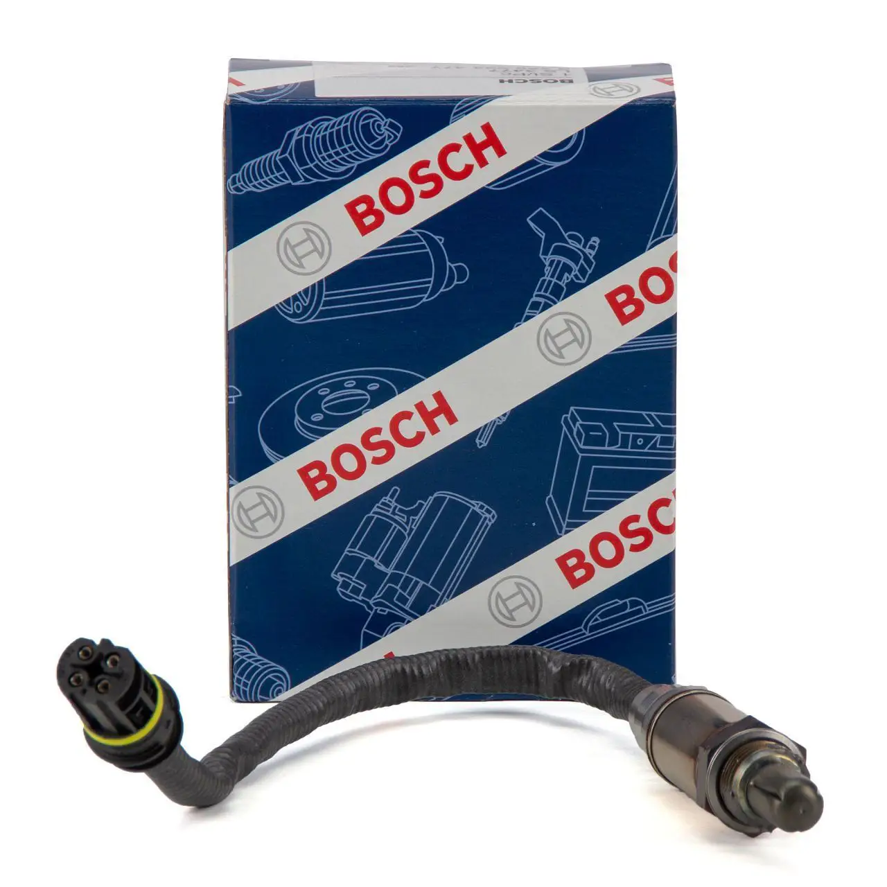 BMW 3 Serisi E46 M52 M54 Oksijen Sensörü Kat. Öncesi | BOSCH 0258003477