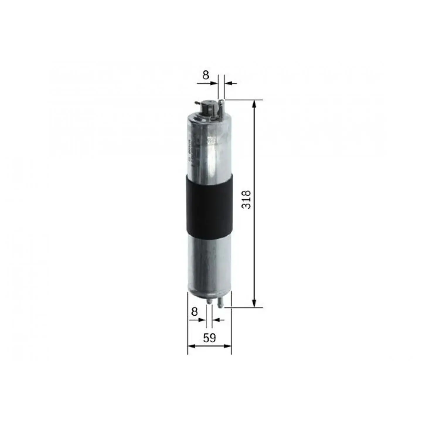 BMW 3 Serisi E46 318i/Ci N42 N46 Yakıt Filtresi | BOSCH 0450905952