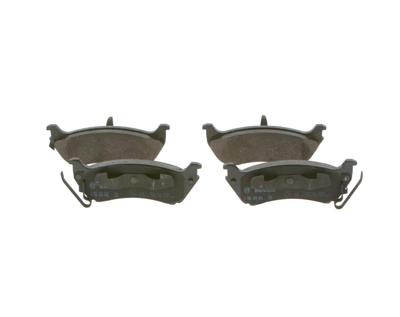 Mercedes W163 ML Fren Balatası Arka | BOSCH 0986424648