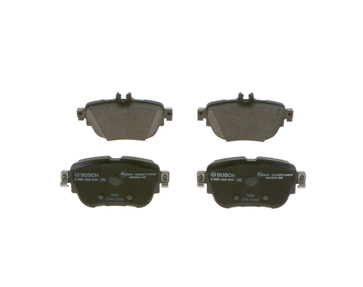 Mercedes W257 CLS 300d Fren Balatası Arka | BOSCH 0986424845