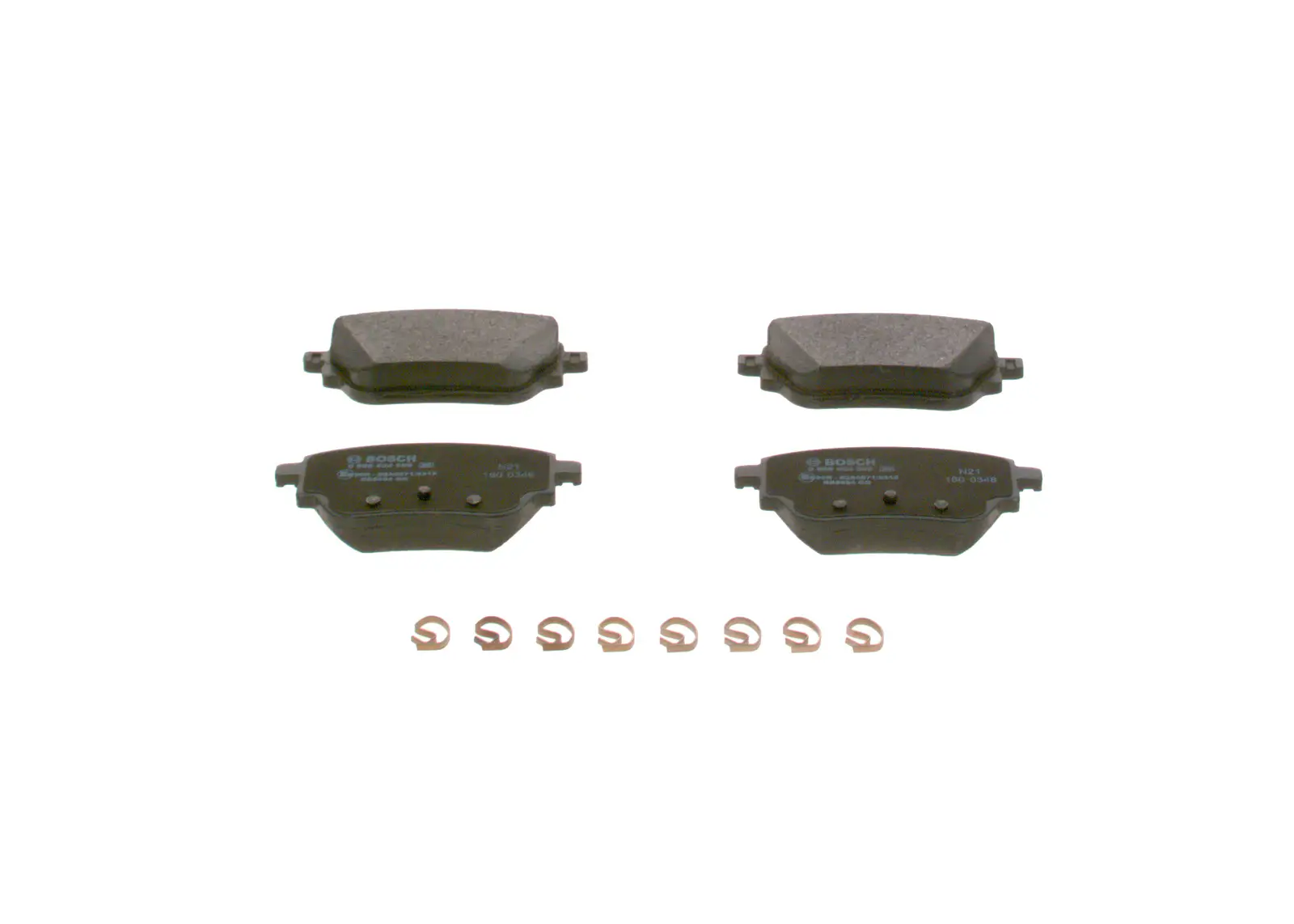 Mercedes W177 A 160d Fren Balatası Arka | BOSCH 0986424889