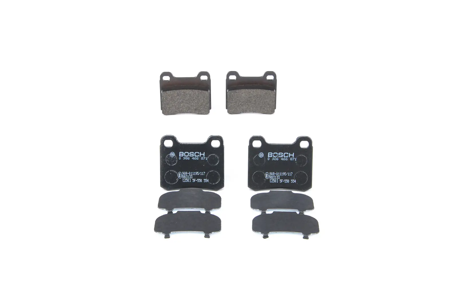 Mercedes W124 E 300 DIESEL Fren Balatası Arka | BOSCH 0986466871