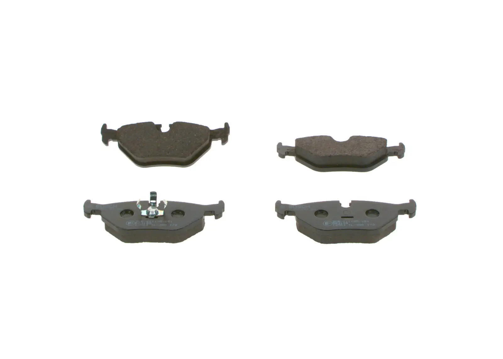 BMW E30 M3 Evolution II Fren Balatası Arka | BOSCH 0986469960