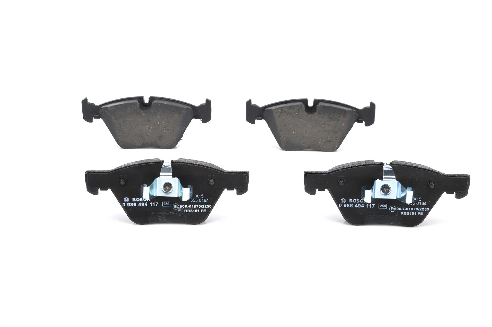 BMW E90 318d Fren Balatası Ön | BOSCH 0986494117
