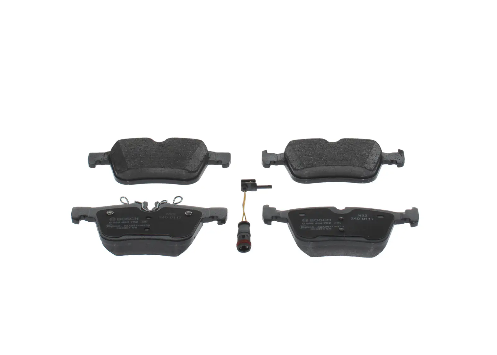 Mercedes W253 GLC 200 Fren Balatası Arka | BOSCH 0986494752