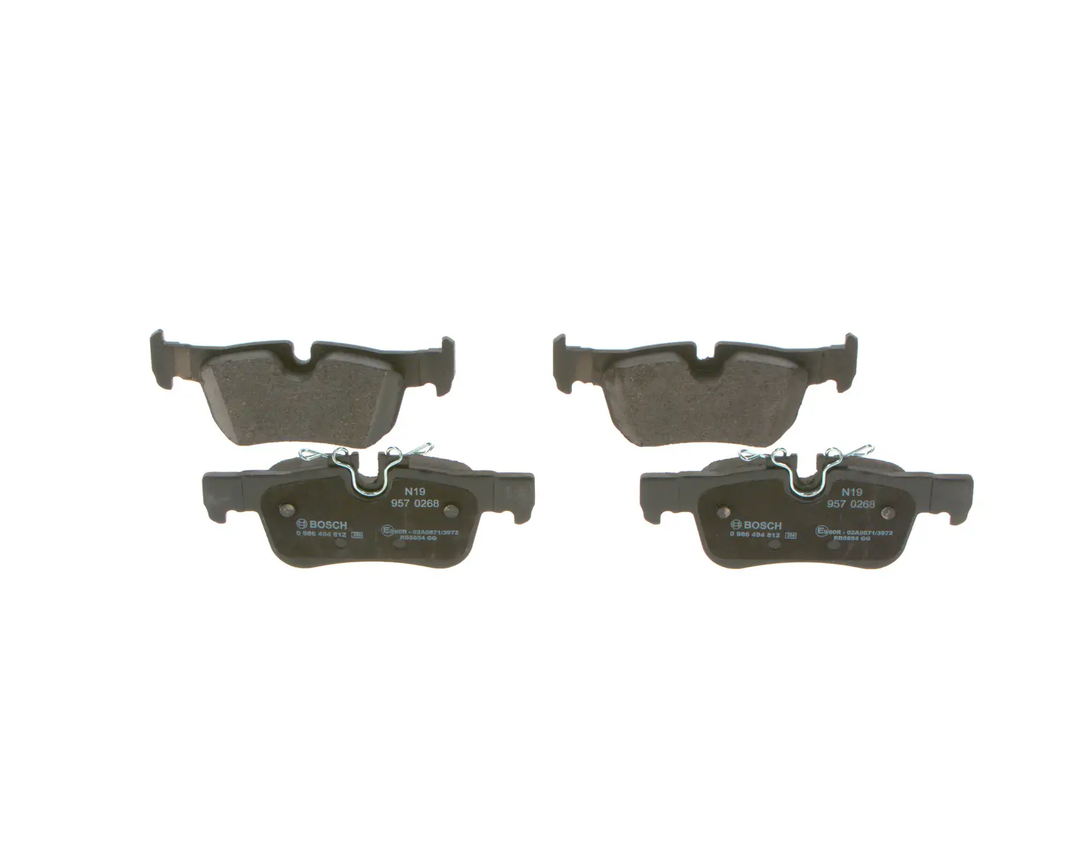BMW F40 116i Fren Balatası Arka | BOSCH 0986494812