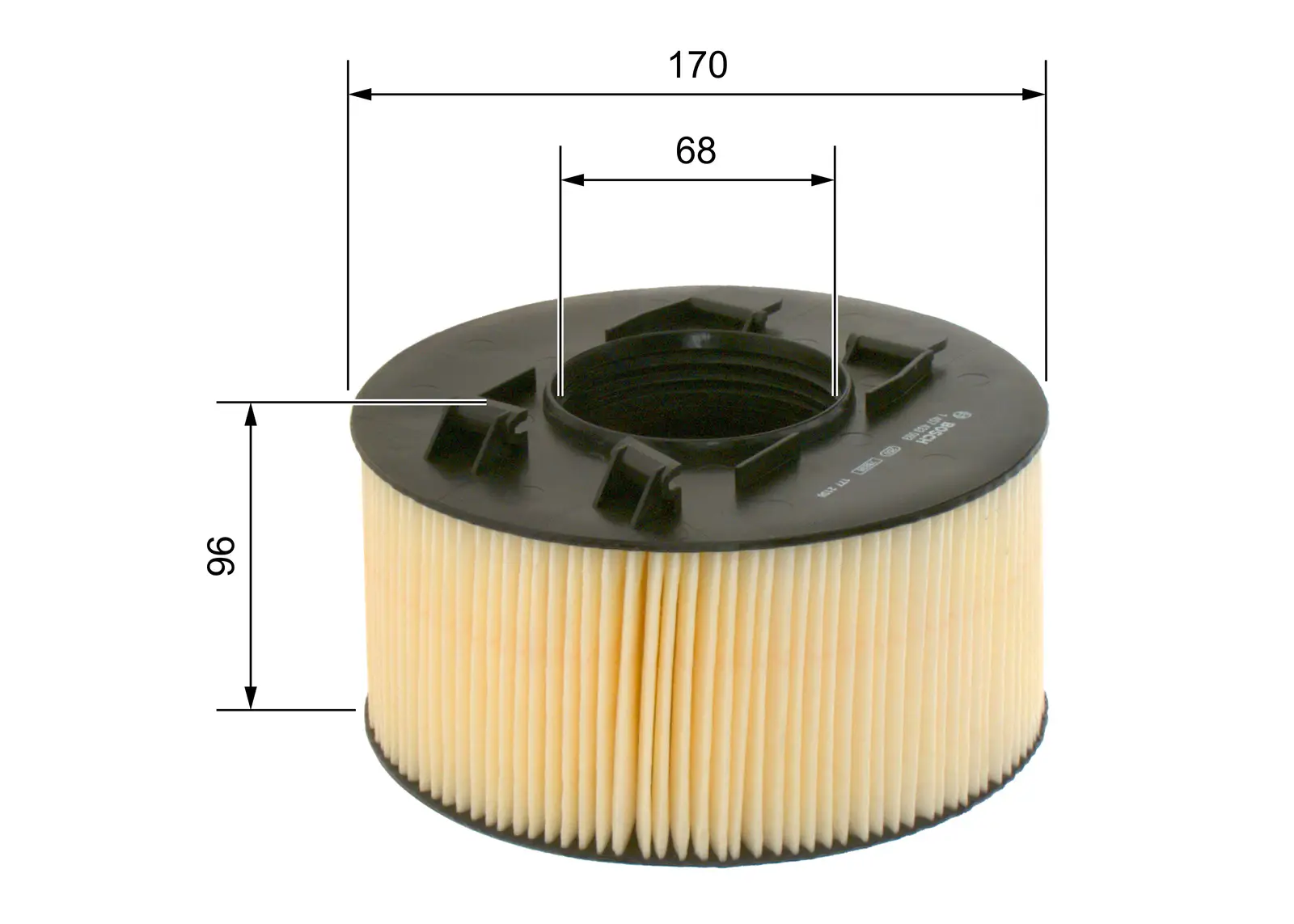 BMW 3 Serisi E46 316ti N40 Hava Filtresi | BOSCH 1457433093