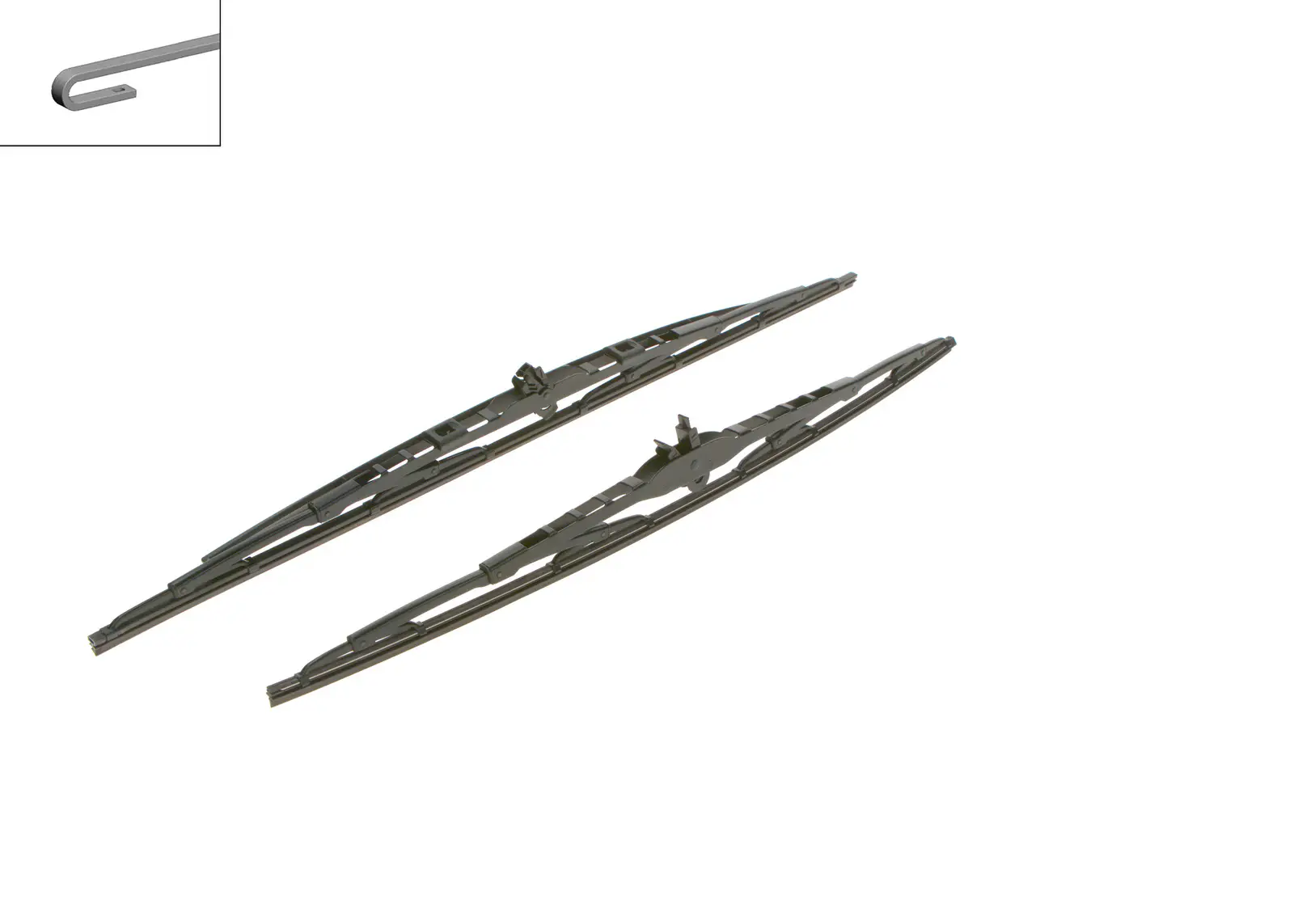 Mercedes W203 C 220CDI Spoiler Silecek Süpürgesi Set | BOSCH 3397001802