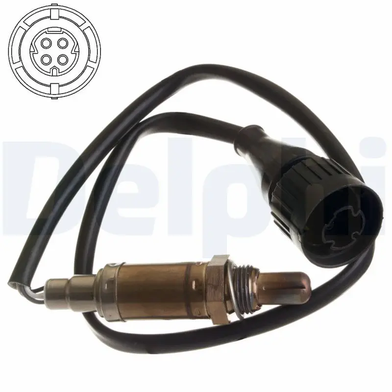 BMW 3 Serisi E36 M42 Oksijen Sensörü | DELPHI ES10254-12B1