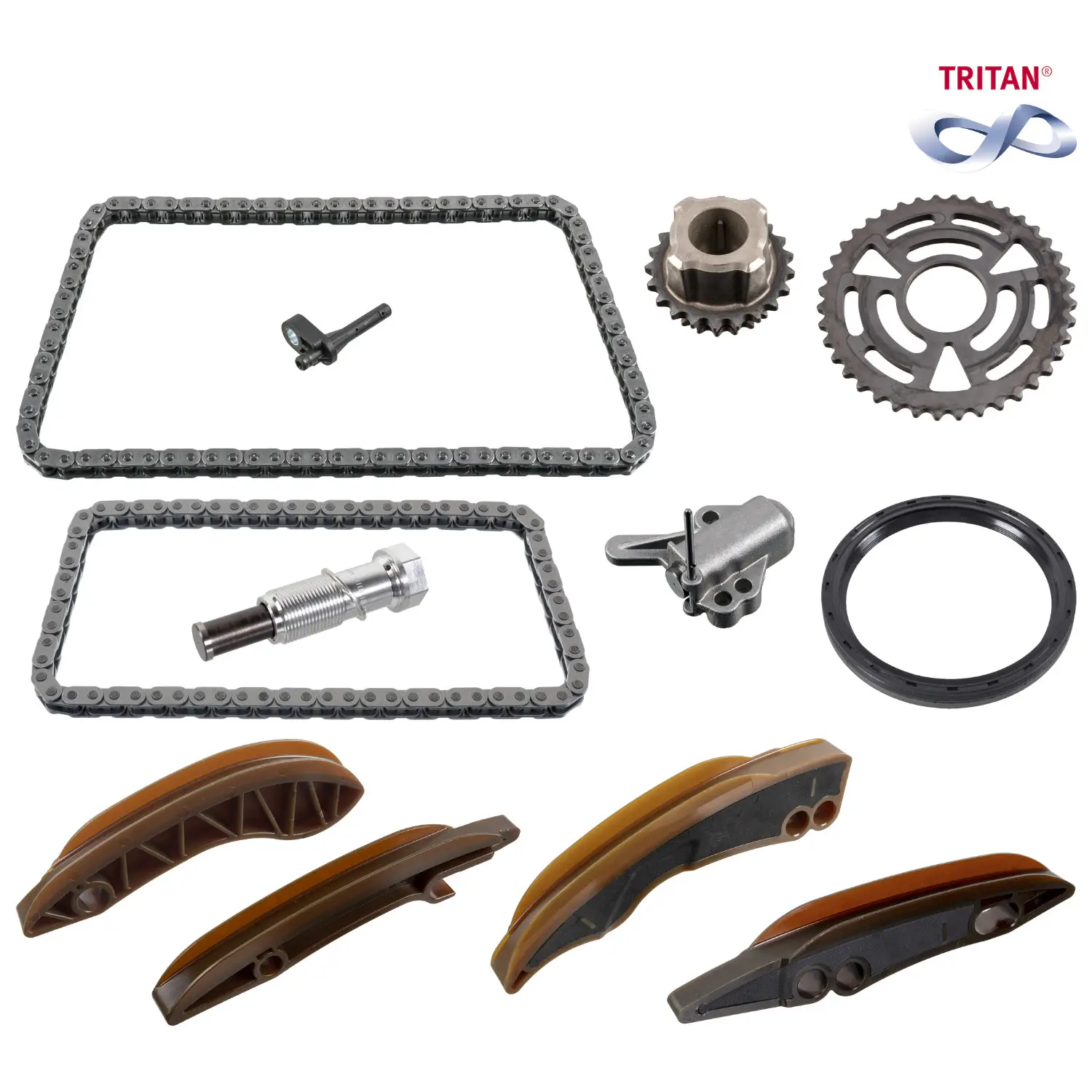 BMW 5 Serisi E61 N47 Eksantrik Zincir Seti | FEBI 102040