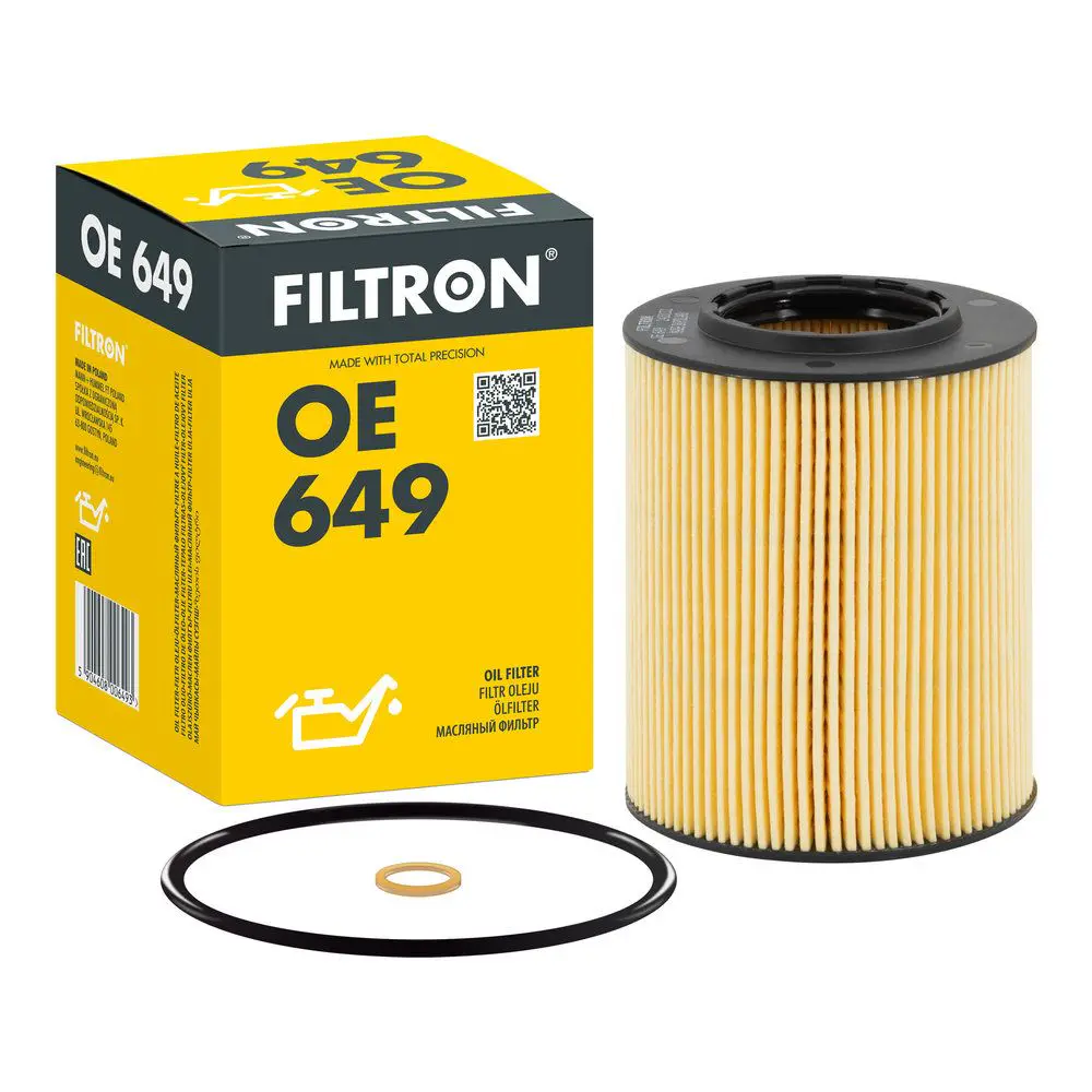 BMW 3 Serisi E46 323i/Ci M52 Yağ Filtresi | FILTRON OE649