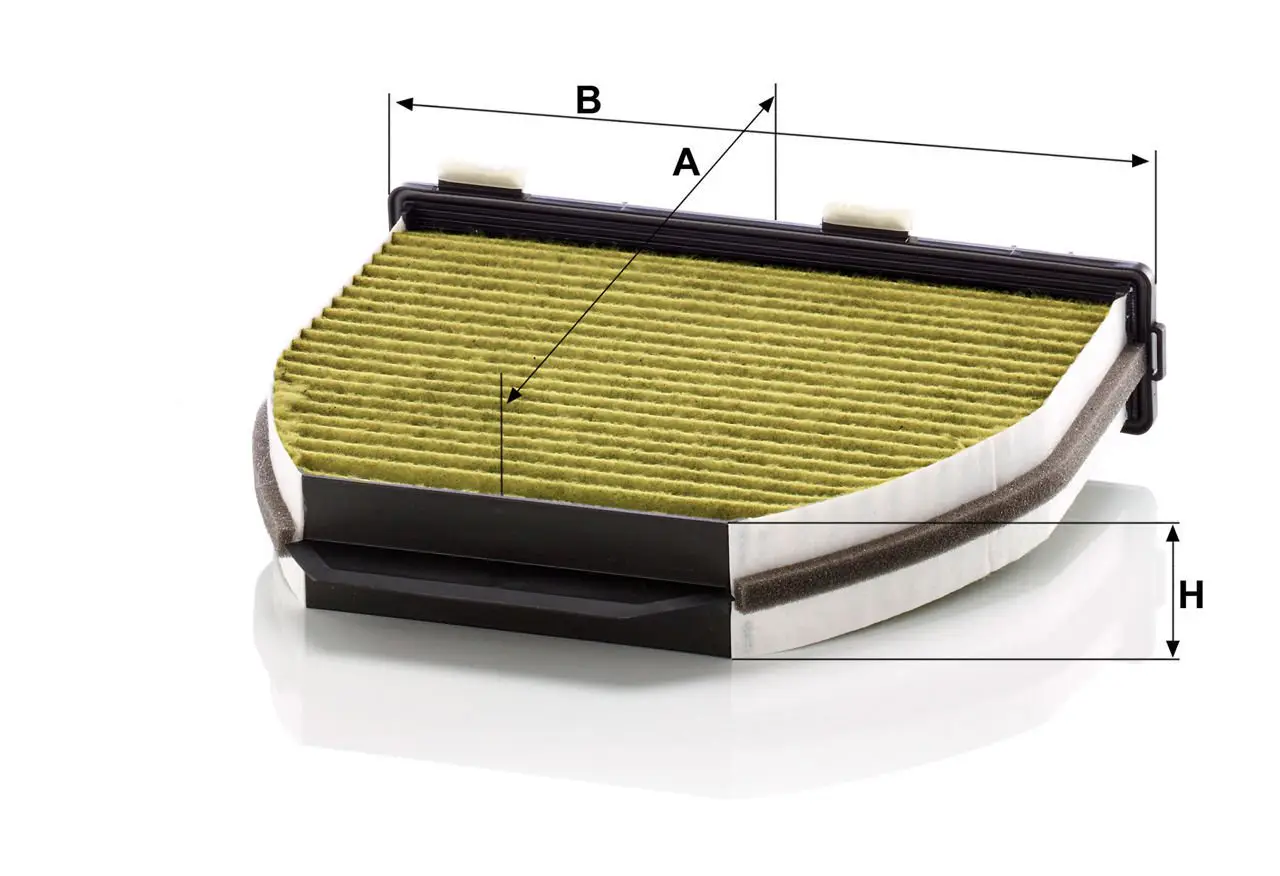 Mercedes C Serisi W204 C 180 1.6 BlueEFFICIENCY M274 Polen Filtresi | MANN FP29005/1