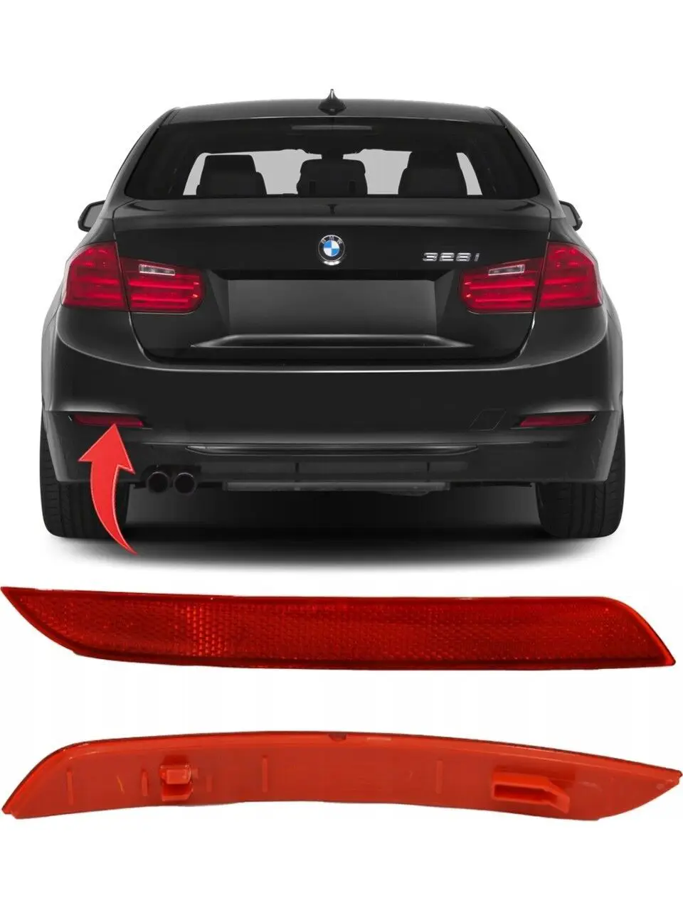 Bmw F32 Reflektör Arka Tampon Sol | GKL 340278