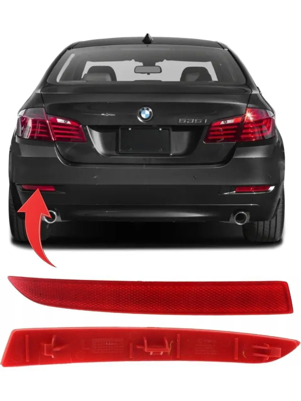 Bmw F10 Reflektör Arka Tampon Sol | GKL 340429