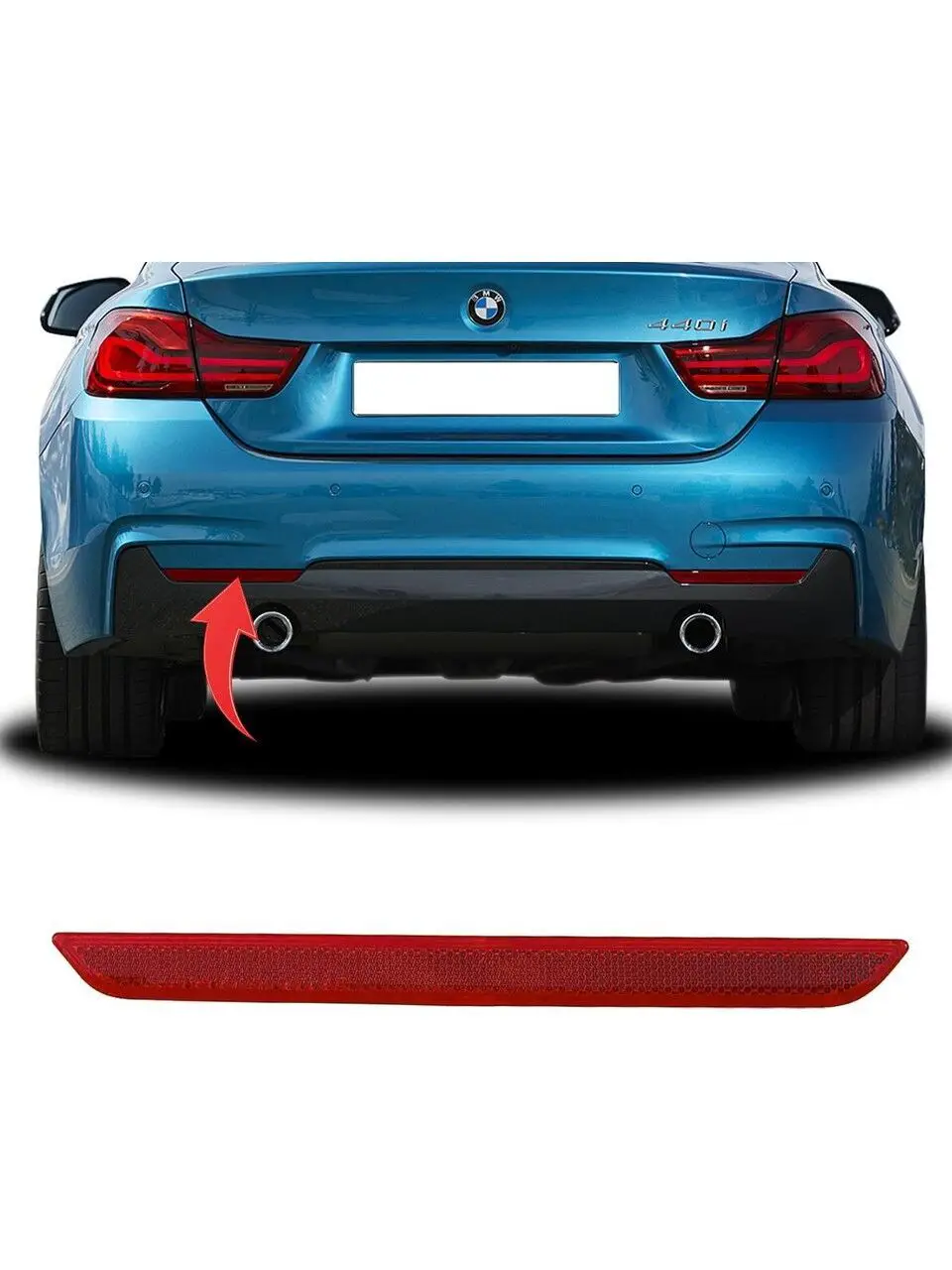 Bmw F36 Arka Tampon Reflektörü Sol | GKL 342590