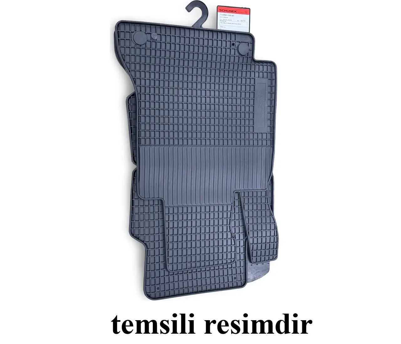BMW 3 Serisi E46 1997-2006 Lastik Paspas Gri Koku Yapmaz Orijinal Kesim | SCHÖNEK 453178